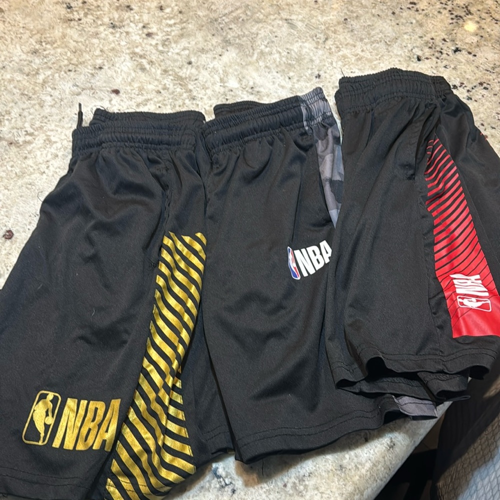 3- youth medium NBA shorts